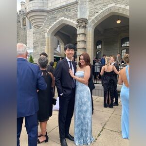 Revelry Light Blue Maxi Dress